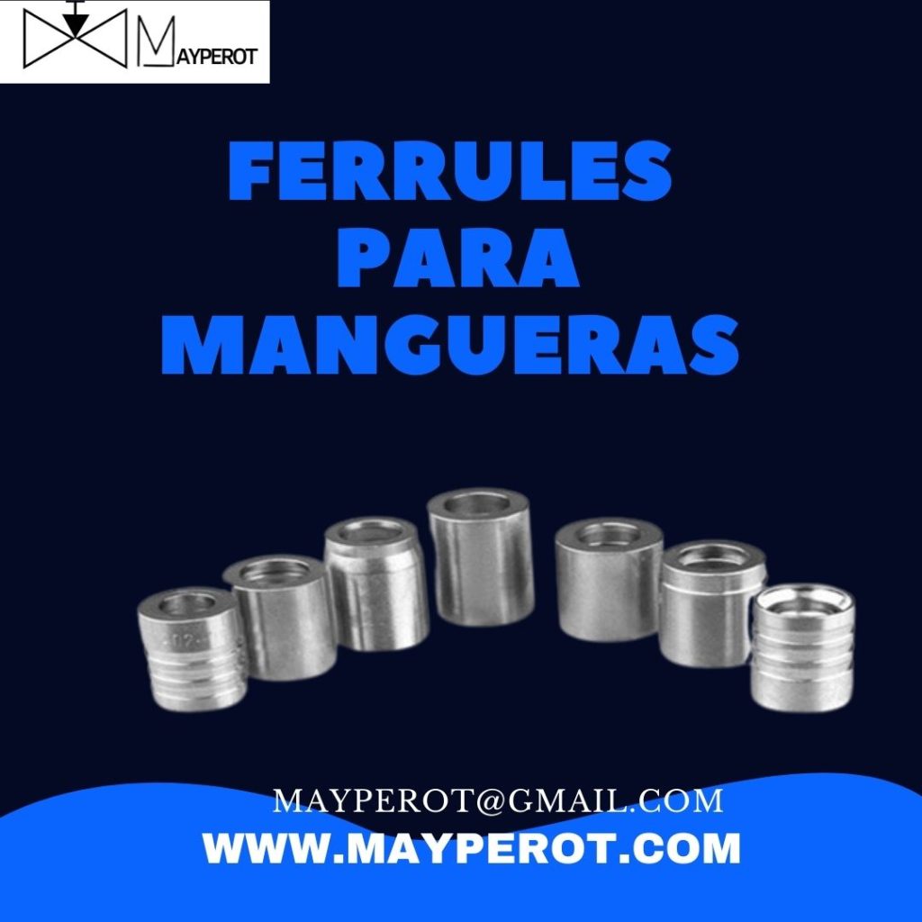 Ferrules Conector y Espigas mangueras para mangueras hidraulicas