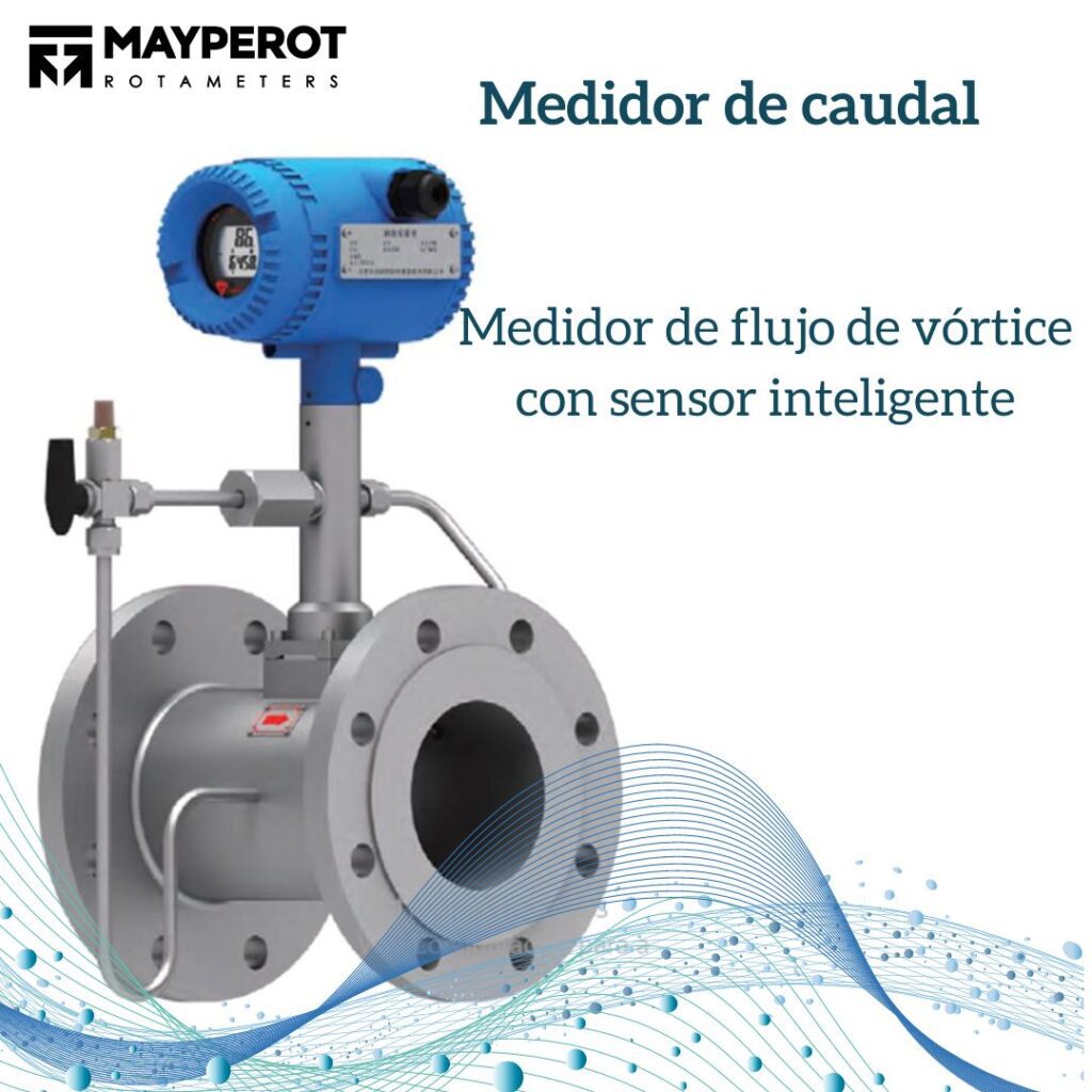 medidor de flujo vortex