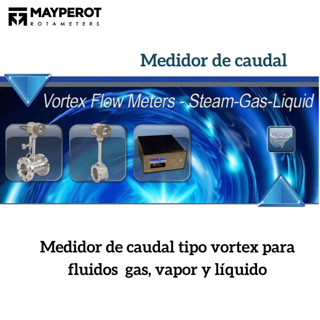 medidor de flujo vortex