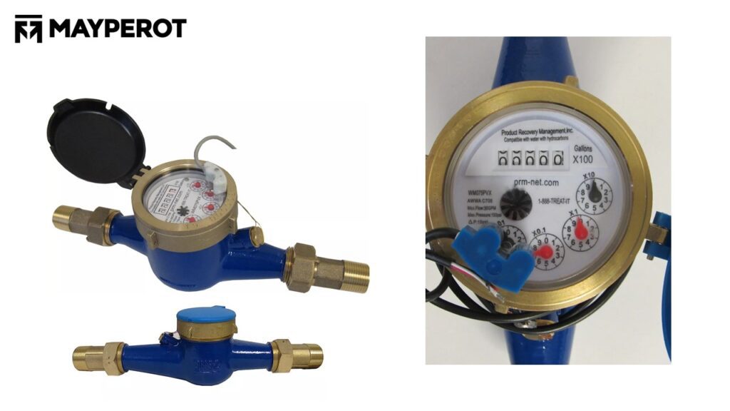 Medidor Contador caudal de Agua