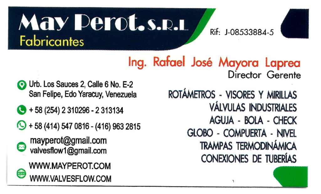 Mayperot tarjeta